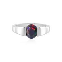 Zilveren ring met een Mezezo opaal