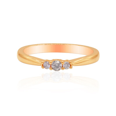 Gouden ring met een I3 Argyle Diamant (Mark Tremonti)