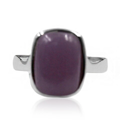 Zilveren ring met een lepidoliet