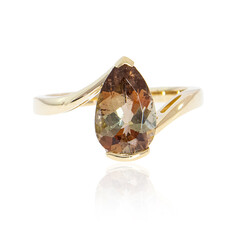 Gouden ring met een andalusiet