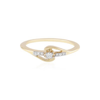 Gouden ring met een SI1 (H) Diamant