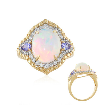 Gouden ring met een Welo-opaal (Adela Gold)
