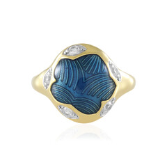 Zilveren ring met zirkonen (Adela Silber)