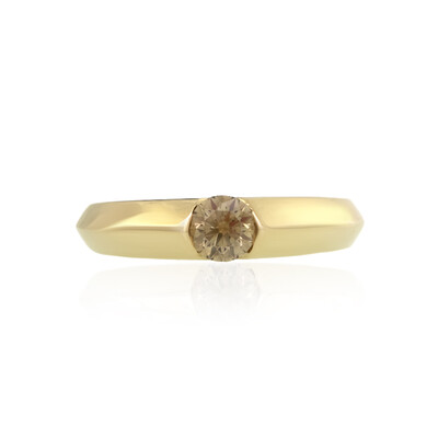 Gouden ring met een SI2 Argyle Champagne Diamant (de Melo)
