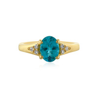 Zilveren ring met een Blauwe apatiet