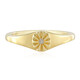 Zilveren ring met een I2 (I) Diamant