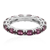 Zilveren ring met Tocantin Granaten