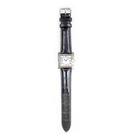 Horloge met Braziliaanse smaragden