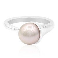 Zilveren ring met een Akoya parel (TPC)