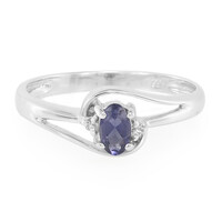 Zilveren ring met een Orissa ioliet