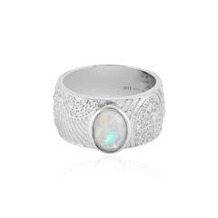 Zilveren ring met een Welo-opaal (SAELOCANA)