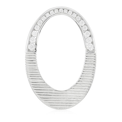 Zilveren hanger met zirkonen (MONOSONO COLLECTION)
