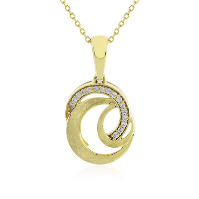 Gouden halsketting met Loepzuivere (F) Diamanten (LUCENT DIAMONDS)