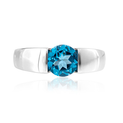 Zilveren ring met een Marambaia-topaas