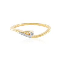 Zilveren ring met een I2 (I) Diamant