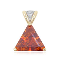 Gouden hanger met een sfaleriet (AMAYANI)