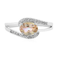 Zilveren ring met een Luna Kwarts