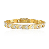 Zilveren armband met een PK (I) Diamant