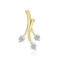 Gouden hanger met Diamanten SI1 (G)