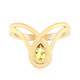 Gouden ring met een Australische gouden beril