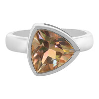 Zilveren ring met een Luna Kwarts