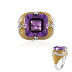 Zilveren ring met een lavendel amethist (Adela Silber)