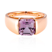 Gouden ring met een Roze diaspoor (AMAYANI)