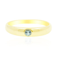 Gouden ring met een Nigeriaanse Paraiba Toermalijn
