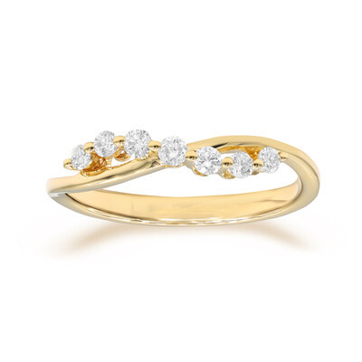 Gouden ring met I1 (H) Diamanten (CIRARI)