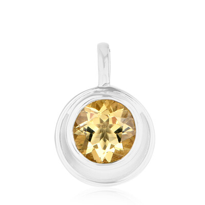 Zilveren hanger met een Gouden Labradoriet