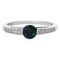 Zilveren ring met een Mezezo opaal
