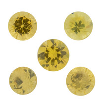 Edelsteen met gele saffieren 0,31 ct