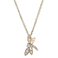 Gouden halsketting met SI2 (H) Diamanten (CIRARI)