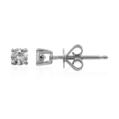 Gouden oorbellen met I1 (H) Diamanten (CIRARI)