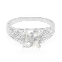 Zilveren ring met een eismaan kwarts