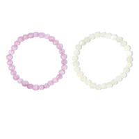 Armband met kunzietstenen