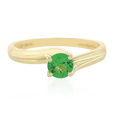 Gouden ring met een tsavoriet (La Revelle)