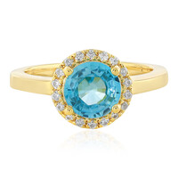 Zilveren ring met een Ratanakiri zirkoon