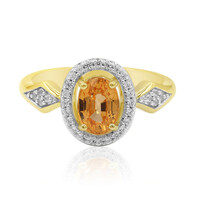 Gouden ring met een spessartien (Tenner Diniz)