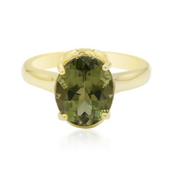 Gouden ring met een Fort Dauphin Apatiet (Tenner Diniz)