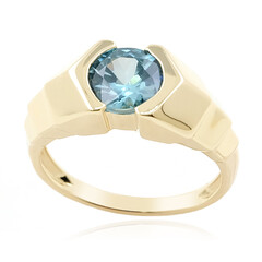 Gouden ring met een Ratanakiri zirkoon (de Melo)