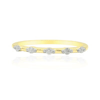 Gouden ring met Diamanten SI2 (G)