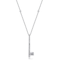 Gouden halsketting met een SI2 (H) Diamant (CIRARI)