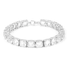 Zilveren armband met fluorieten