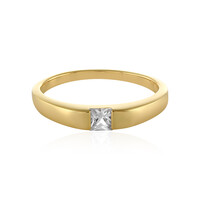 Zilveren ring met een zirkoon