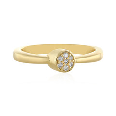 Zilveren ring met zirkonen