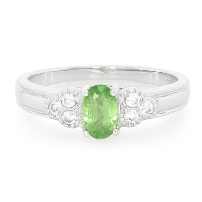 Zilveren ring met een Munt Kyaniet