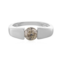 Gouden ring met een I2 Champagne Diamant