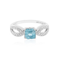 Zilveren ring met een Ratanakiri zirkoon