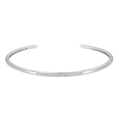 Zilveren armband met zirkonen (Adela Silber)